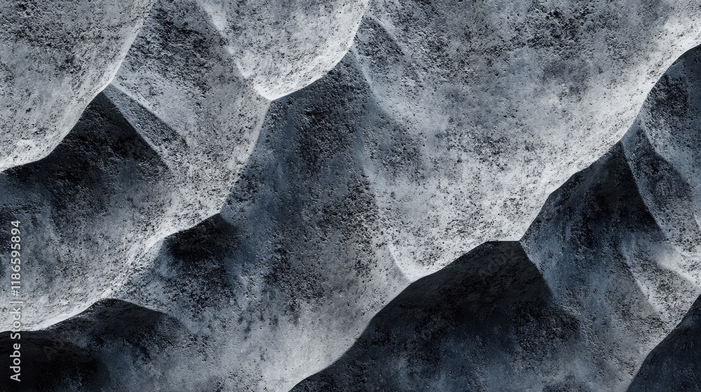 Poster textured gray and blue abstract oceanic background with a minimalist gradient ideal for design eleme