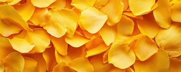 yellow flower petals, vibrant background, nature s beauty, floral texture, bright colors, soft petals, close up shot, natural decor, spring essence, delicate flowers