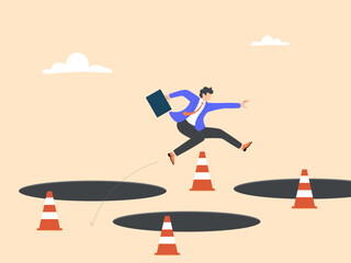The courage to overcome mistakes or business failures