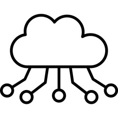 Cloud Computing Icon