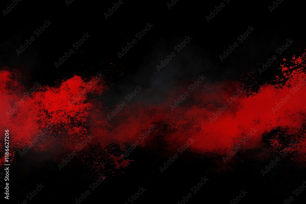 Poster blurred lights with a red background. sparkling christmas effects. abstract and colorful patterns. s