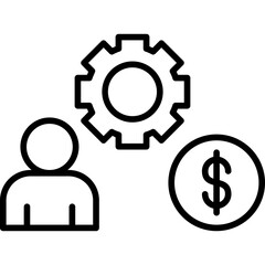 Resource Allocation Icon