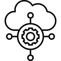 Cloud Management Platform Icon