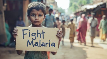 Fight Malaria: A Child's Plea for Global Health