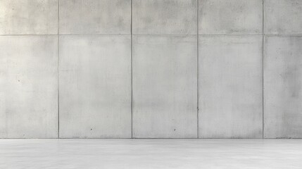 Minimalist Concrete Wall and Floor Background