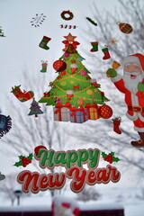 Christmas Sticker Decorations