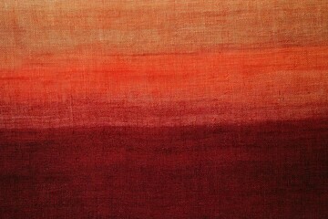 A gradient from rich red to soft peach with a fine grain texture, evoking a warm, cozy feeling