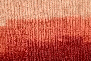 A gradient from rich red to soft peach with a fine grain texture, evoking a warm, cozy feeling