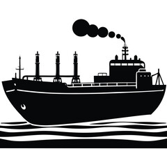 Obraz premium Ship vector file