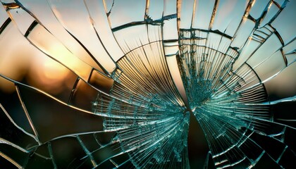 heritage of damaged glass