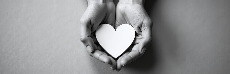 Fototapeta premium Family Protection Symbolized By Hands In Black And White On A Textured Background, Representing Insurance And Safety For Home And Loved Ones. 00002