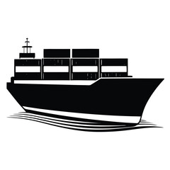 Obraz premium Ship vector file