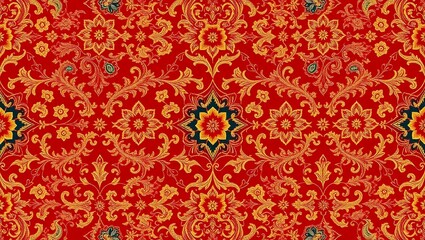 pattern with flowers