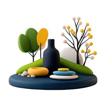 recommend clip art: [Picnic scene with wine bread and jam] Whimsical Picnic Scene in Pastel Colors