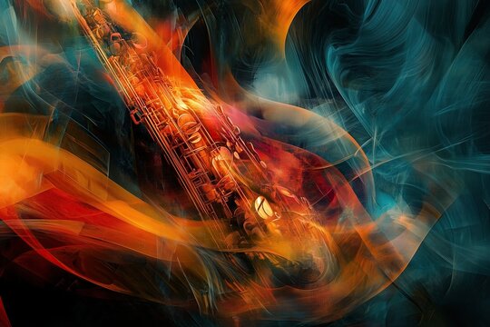 A trafunk music, abstract trap funk revolution background