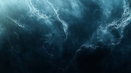 Abstract dark blue swirling water texture.