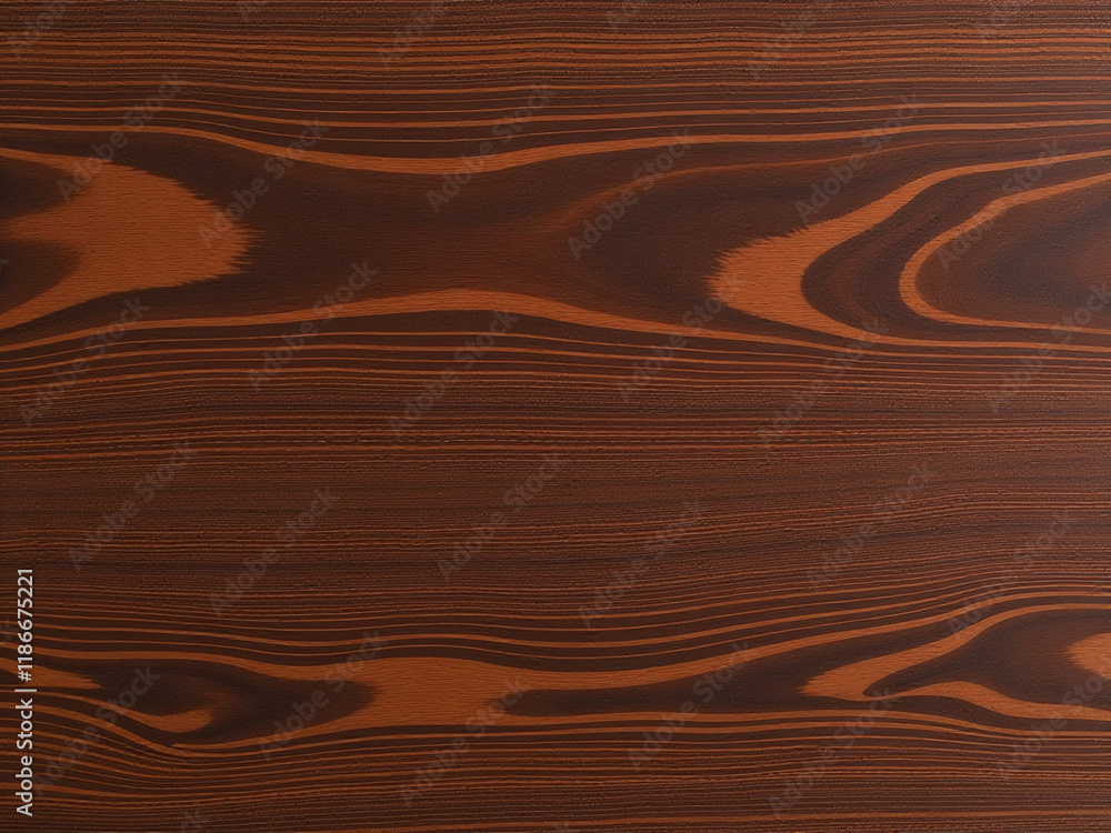 Poster Exotic Veneer With A Rosewood Texture Features An Intricate Pattern That Adds Depth To Various Interior Design Applications. 00002