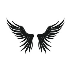 elegant illustration of wings