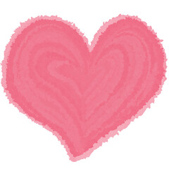 pink heart layer
