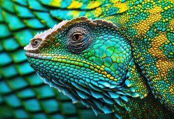 Fototapeta premium depth exploration through macro unique skin textures patterns revealing intricate details vibrant aesthetics, color, surface, organic, appearance