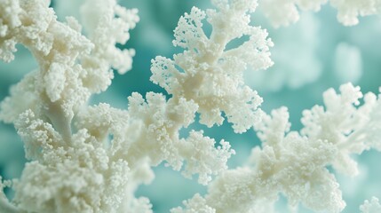 Fototapeta premium Fluffy White Clouds Floating Against a Soft Blue Background