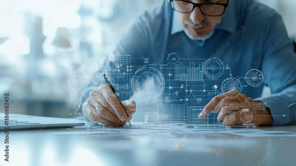 Poster enhance your business strategy with innovative technology solutions. discover how digital transforma