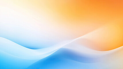Obraz premium Abstract gradient background with soft orange and blue tones