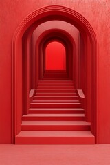 Obraz premium chinese new year red background, happy new year chinese