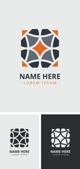Abstract logo concept design, Simple logo design for business
