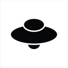 ufo vector icon line template