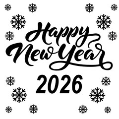 HAPPY NEW YEAR 2026 | NEW YEAR VECTOR ILLASTRATION