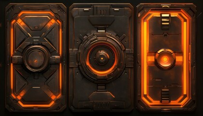 Exploration of Sci-Fi Aesthetics Through 3D Mechanism Elements