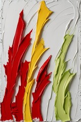 abstract painting palette painting
