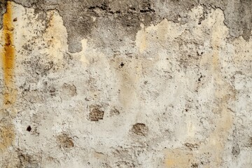 Naklejka premium A yellow fire hydrant sits atop a concrete wall, available for urban or industrial-themed projects