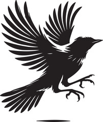 eagle silhouette vector