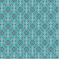 art deco floral pattern backgorund