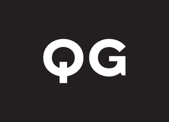 QG letter logo and initial logo design