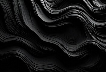 stunning abstract textures black materials creating dramatic visual impact depth dimension, design, pattern, surface, canvas, shape, contrast, fabric