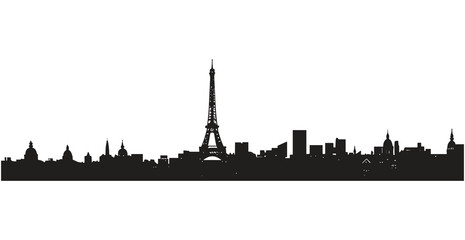 Obraz premium elegant illustration of city silhouette