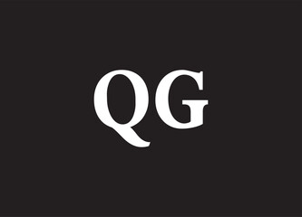 QG letter logo and initial logo design