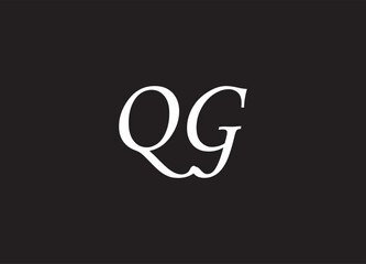 QG letter logo and initial logo design