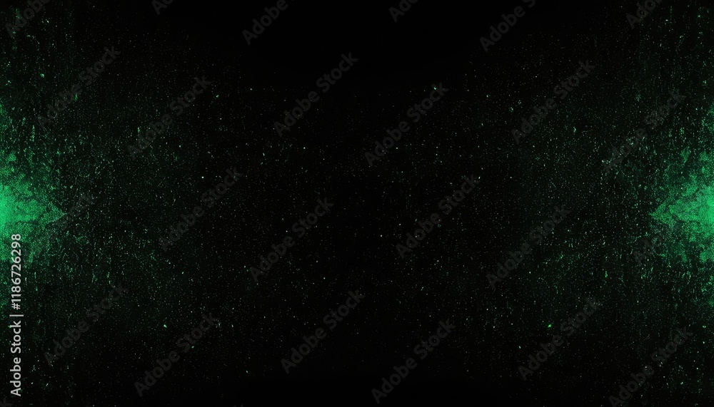 Poster green abstract sparkly background with soft waves and sparkles neon soft futuristic banner 3