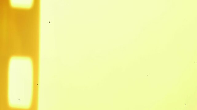 Running Film Strip Loop Background With Scratches