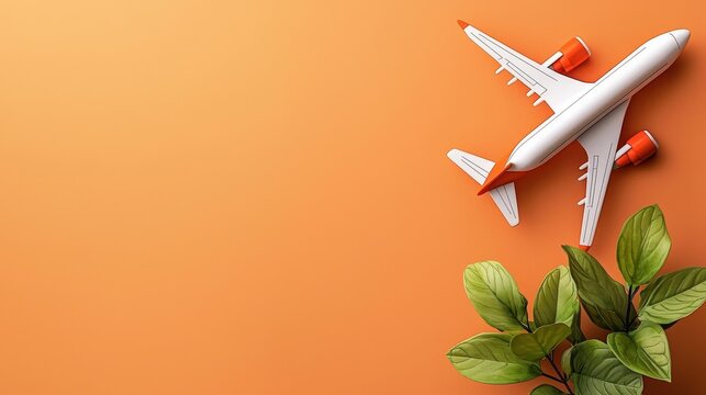 Travel Dreams Airplane Journey Exotic Vacation Escape