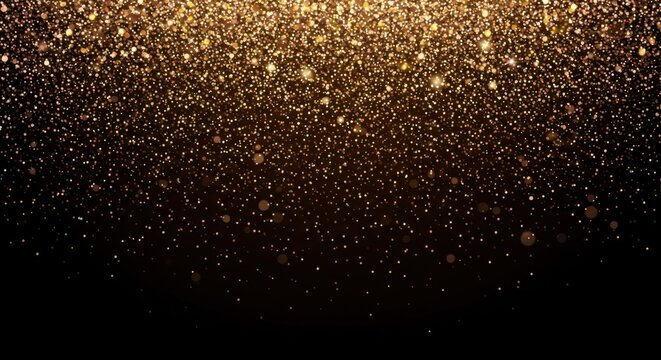 An HD wallpaper featuring a luxurious scatter of glitter dust confetti, designed to exude elegance and a premium feel 5