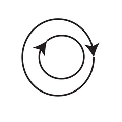 Black arrow vector icon