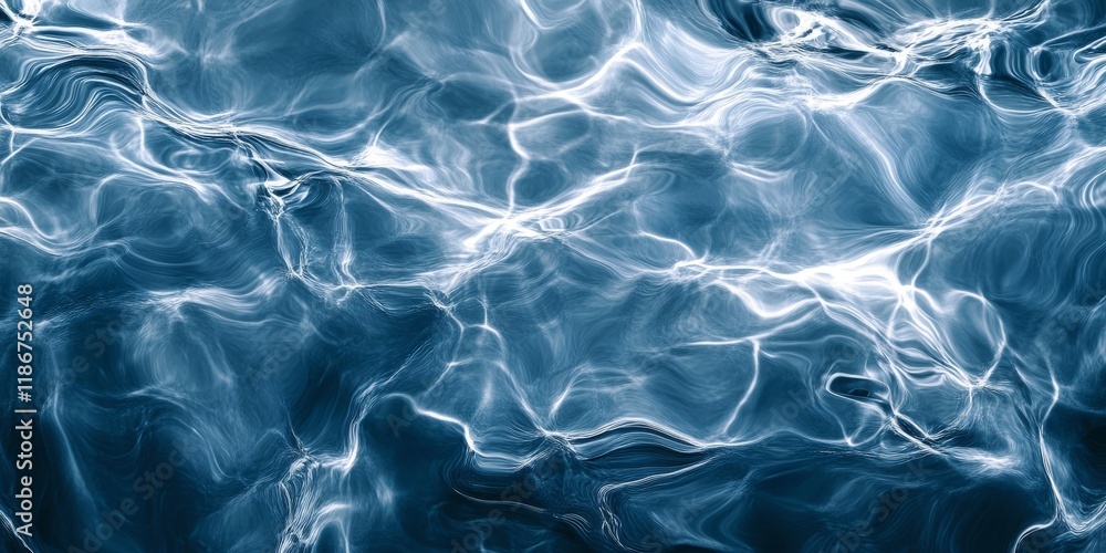 Poster abstract water background featuring a subtle vignette effect, creating a captivating atmosphere that
