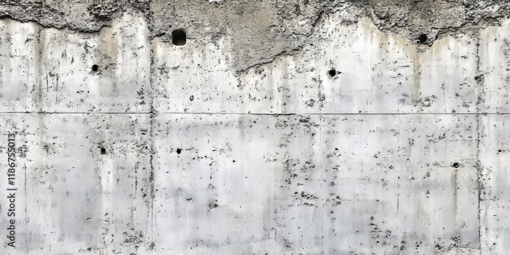 Poster abstract texture featuring a blend of empty white and gray concrete, perfect for background visuals.