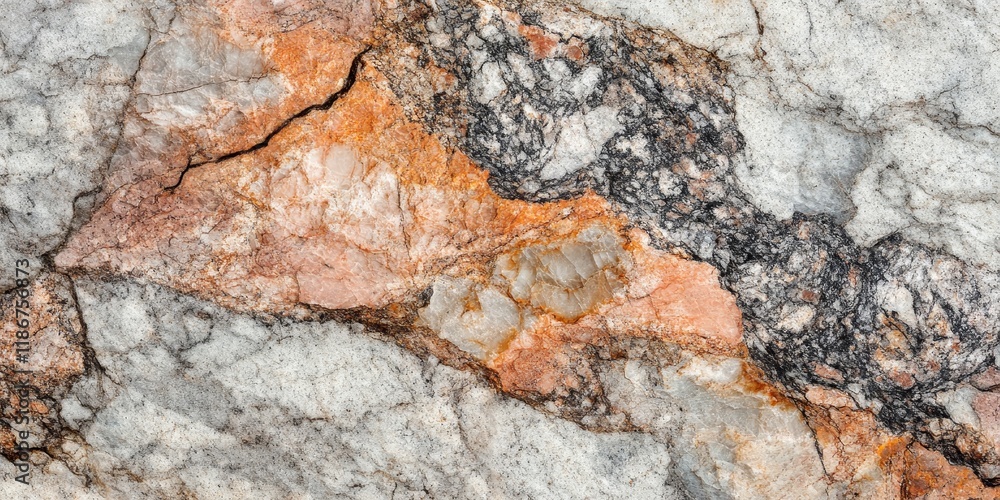 Poster abstract granite closeup pattern showcasing intricate textures and unique formations. this stunning 