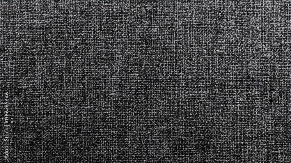Poster close-up view of textured dark fabric background for design use